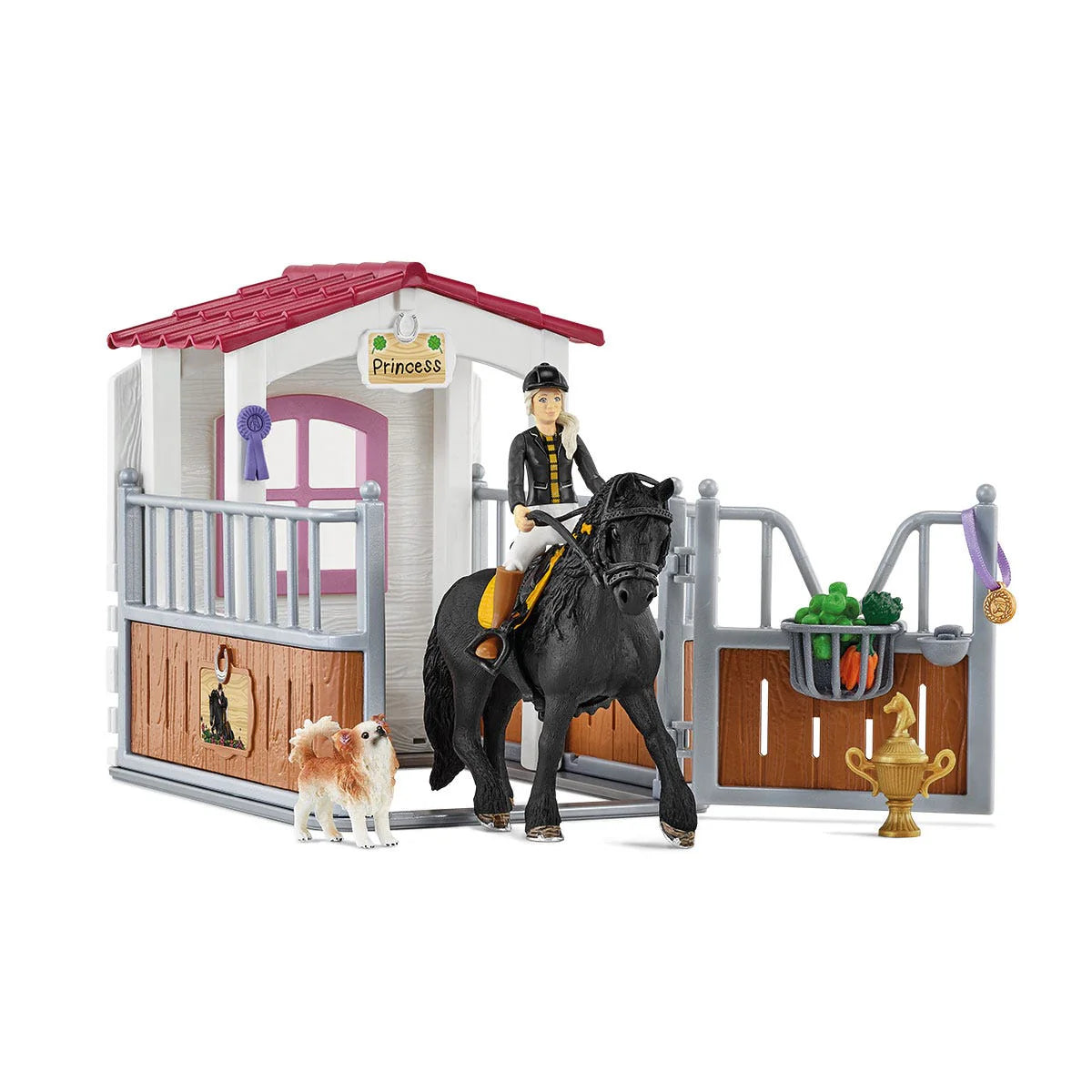 42437 Schleich Horse Club - Box dei cavalli con Tori & Princess